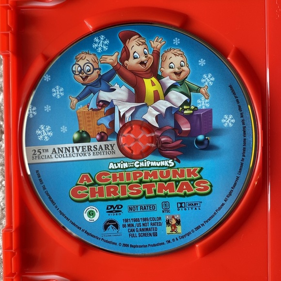 Alvin & the Chipmunks - A Chipmunk Christmas DVD - Picture 3 of 4